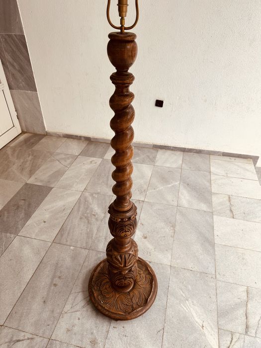 Антична подова лампа / стойка – Централна Европа, ок. 1900 г