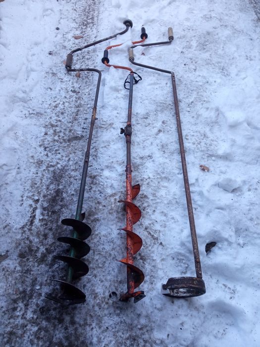 Ледобуры для зимней рыбалки