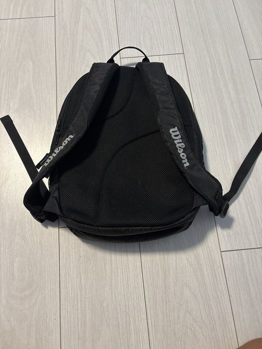 Раница Wilson Roger Federer Team, unisex, Черен