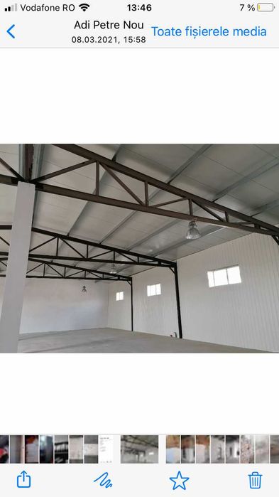 Hala industrială 598mp de vânzare în Șag acces TIR, birouri