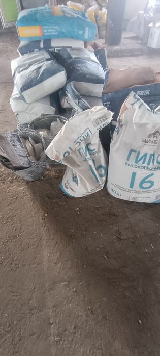 Гипс. Гипс М16. Гипсовая смесь. Гипс для вышивания.