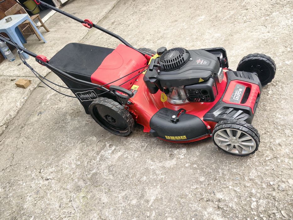 GÜDE BIG WHEELER 554.3 R е многофункционална бензинова косачка 4 в 1