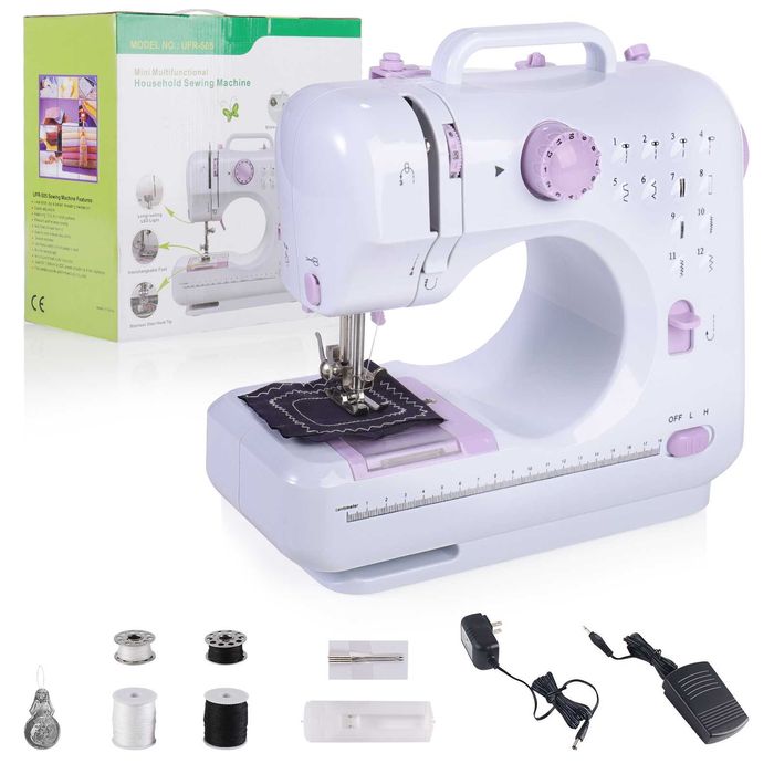 Portativ tikuv mashinasi Mini Sewing Machine SM202, FHSM 12 tikmalar