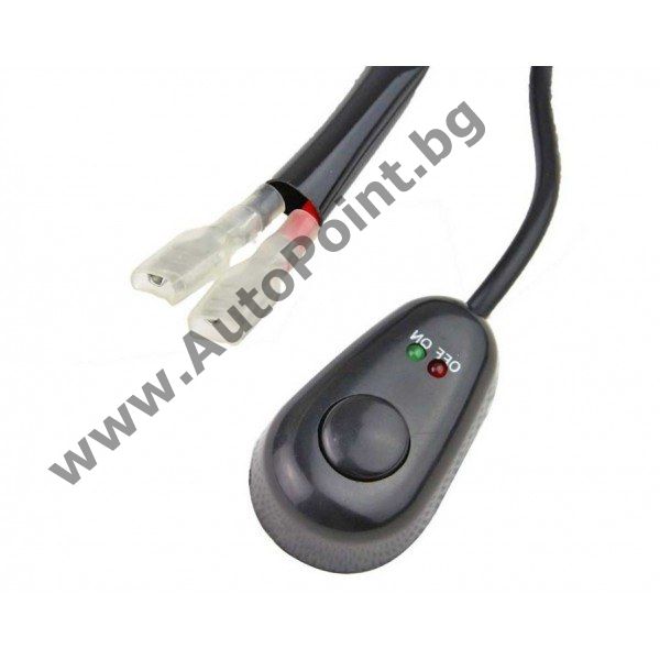 Кабели с реле и ключ за един LED BAR