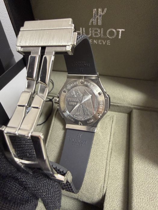 Ceas Hublot big bang  black-silver