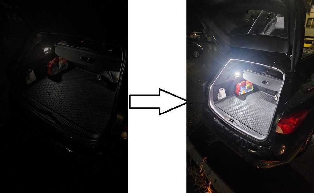 Ford Focus mk4 - LED лента за багажник Plug & Play