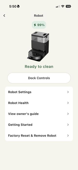 I ROBOT (робот прахосмукачка)