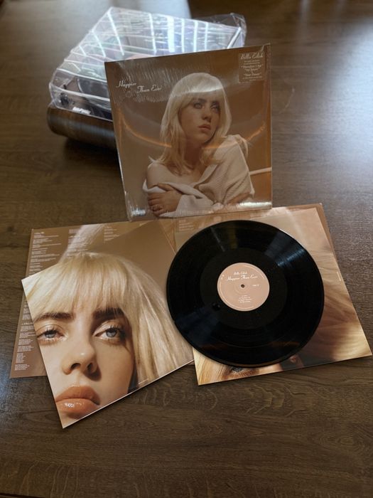 Виниловый диск Billie Eilish альбом Happier than ever