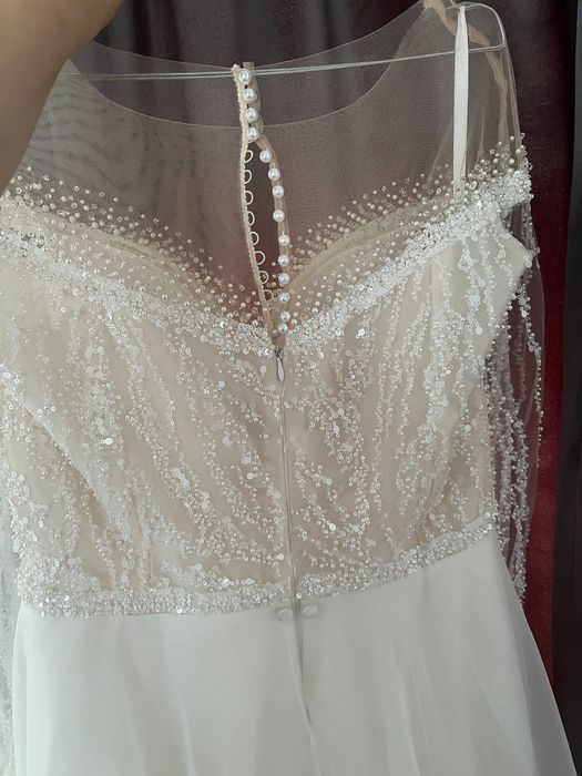 Rochie mireasă albă …………