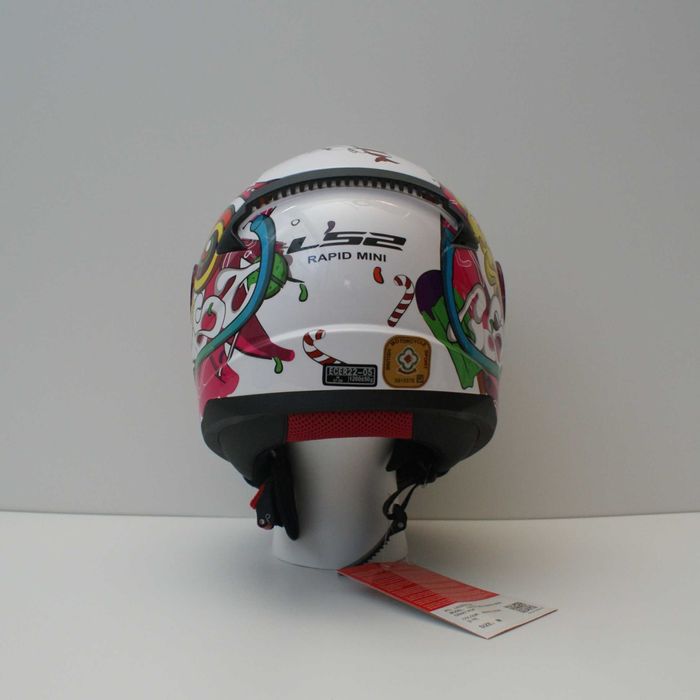 Каска за мотор LS2 RAPID MINI CRAZY POP  размер M 51-52cm.