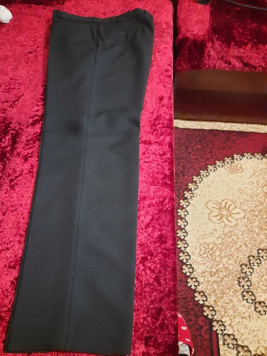 Черен мъжки панталон - размер 52