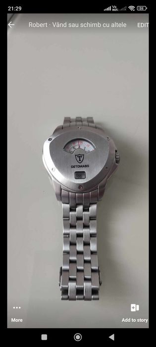 Ceas Detomaso Compasso