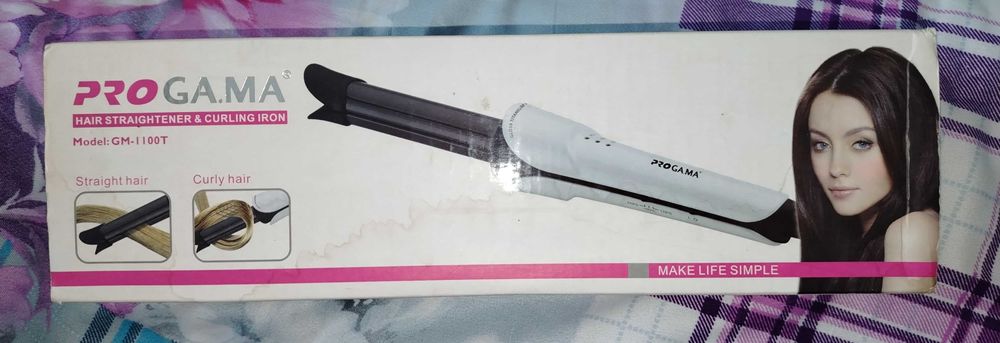 Продается утюжок-выпрямитель,плойка-завивка Б/У