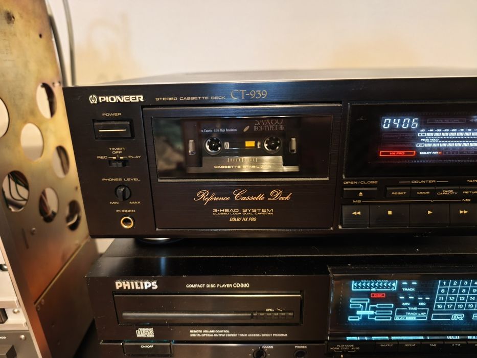 Deck Pioneer CT 939 Akai GX 9