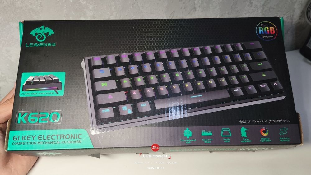 Продам Клавиатуру Leaven K620