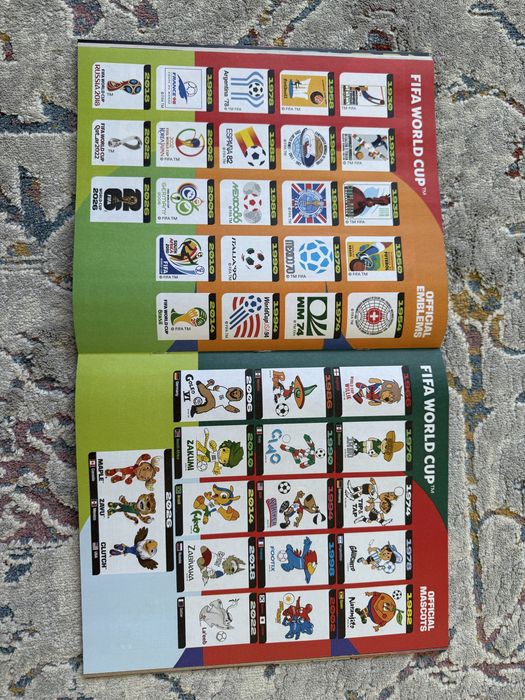 альбом panini fifa world cup