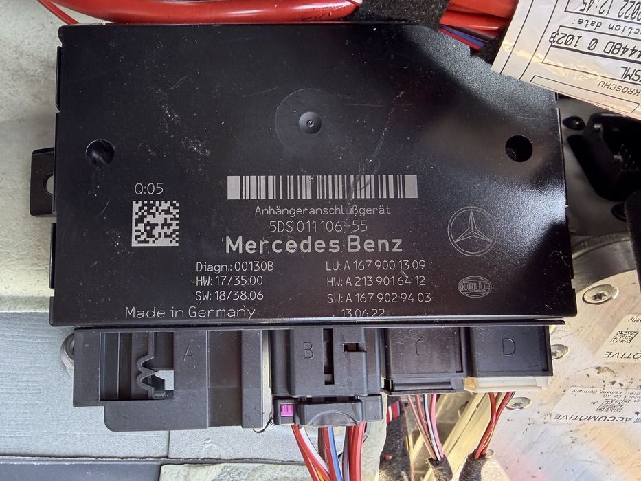 Carlig electric Mercedes GLE W167, Carlig / Modul / Instalatie / Buton