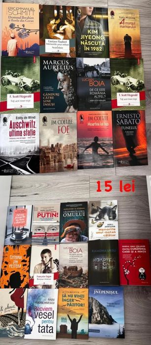 Cărți noi de vânzare