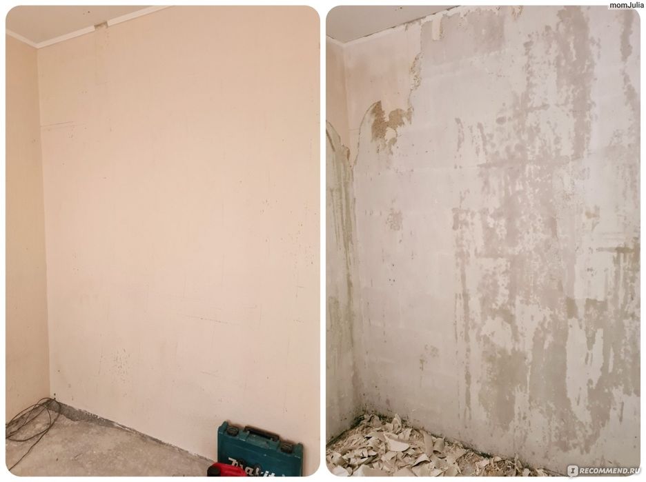 Снять обои. Быстро и Аккуратно