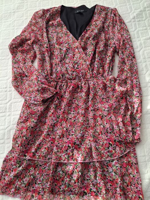 Манго къса черна рокля