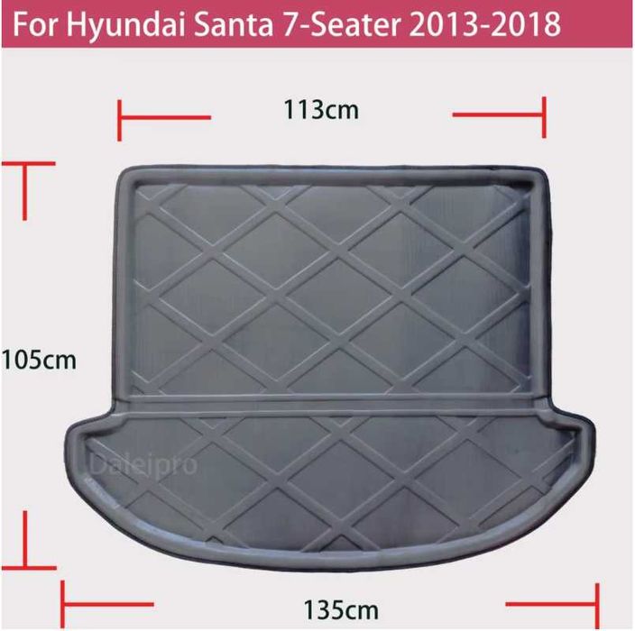 Стелка за багажник за Хюндай Гранд Санта Фе IX45 след 2013г.