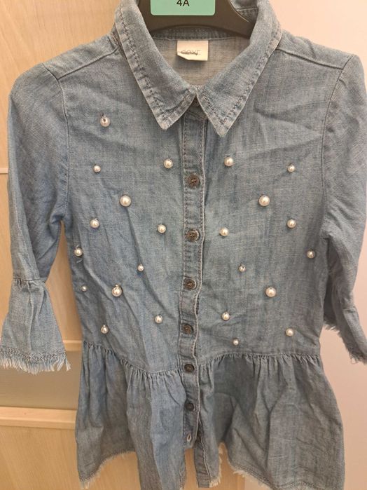 Rochie blugi cu perle Next marime 104