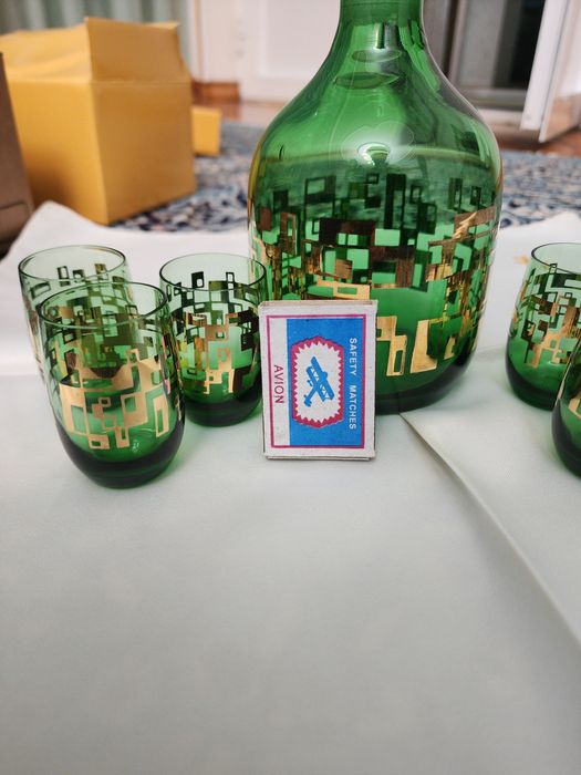 Графин со стаканчиками Богемия