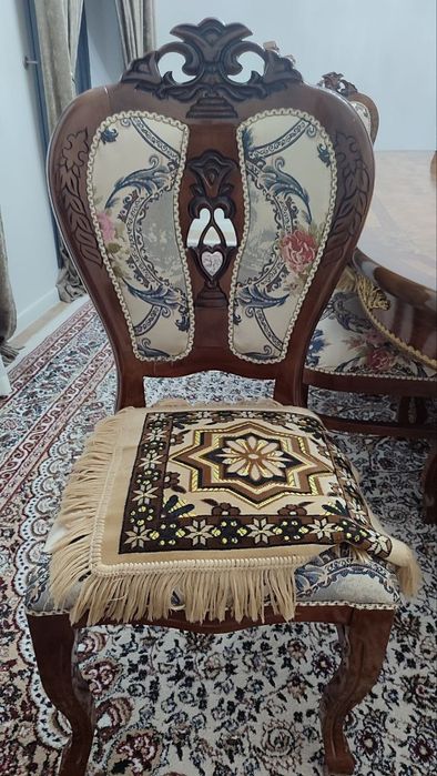 Стол стул 12 кишилик