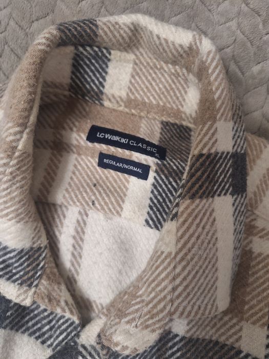 Утеплённая рубашка XL