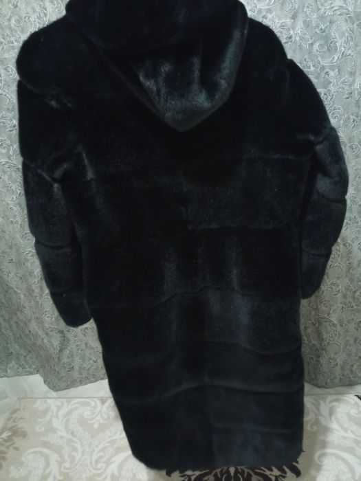 теплая шуба мутон