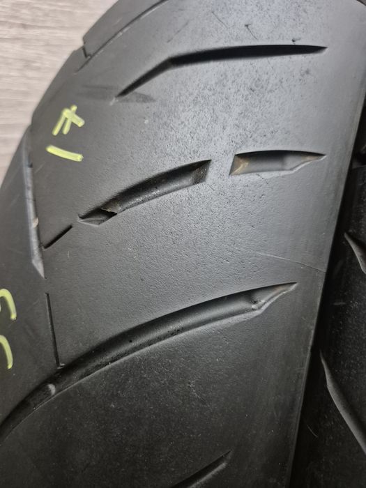 Set anvelope moto 120 70 17 cu 180 55 17 Maxxis Supermax st dot 2022 si 2020