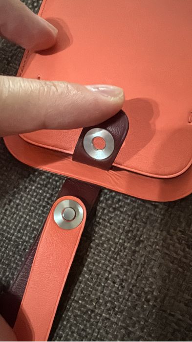 Чехол-сумочка на Iphone 12 mini ( оригинал, кожа )