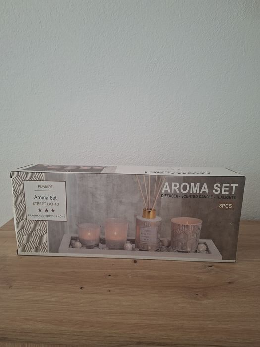 Set aromaterapie Fumare Street Lights ,nou, sigilat, 8 piese