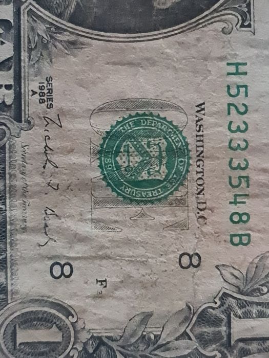 Bancnota 1 dolar