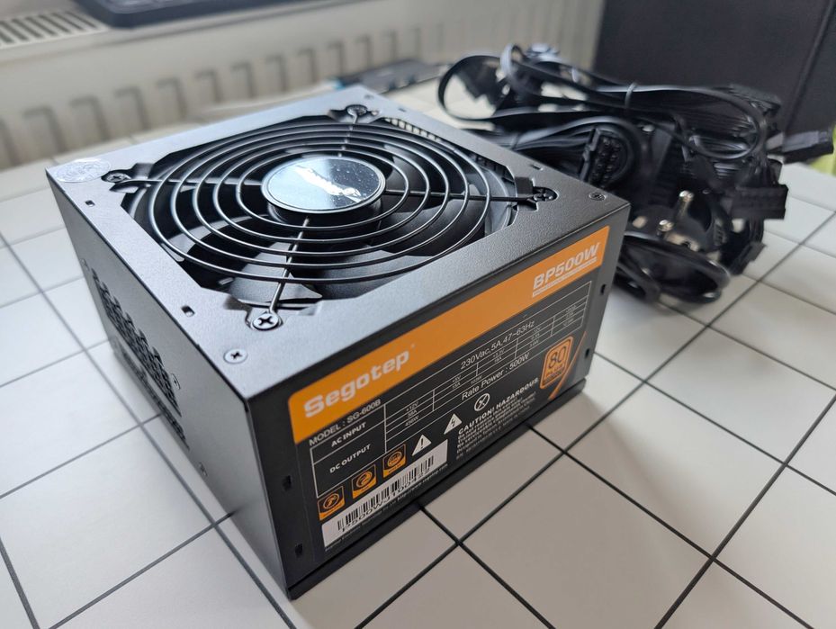 Ryzen 5 2600x + sursa Segotep 500W 80+ Bronze