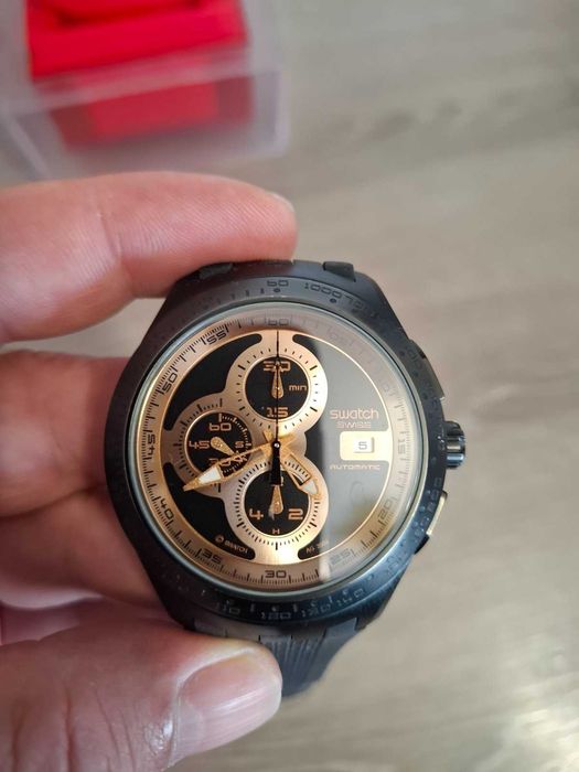 Мъжки часовник Swatch Irony Rose gold