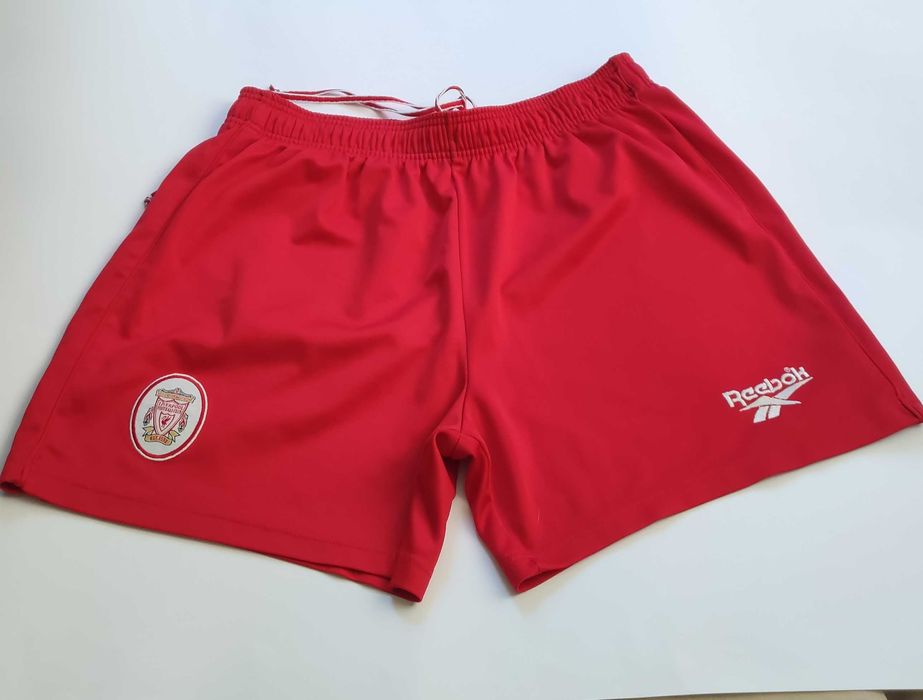 Шорти на ФК Ливърпул на Рийбок 1996-1997 домакини размер XL
