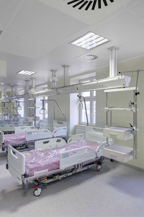 HPL панели, стены, потолки и пол линолеум и двери для операционных