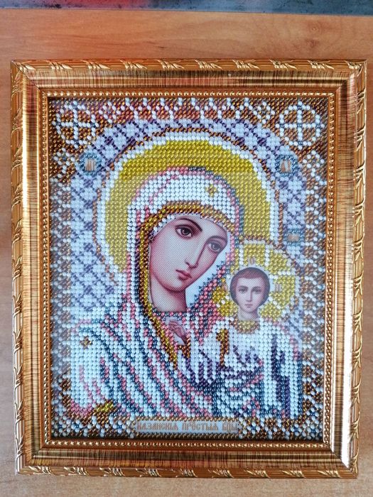 Иконка из бисера