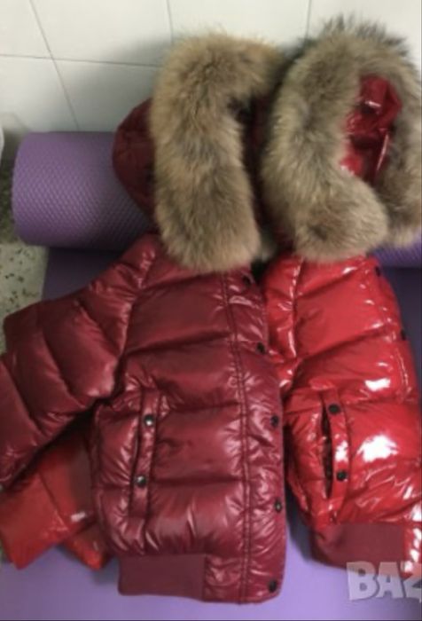 Дамско яке moncler бордо