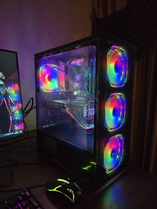 Супермощный игровой ПК с RTX 3060 Ti и монитором 180Hz – готов к бою!