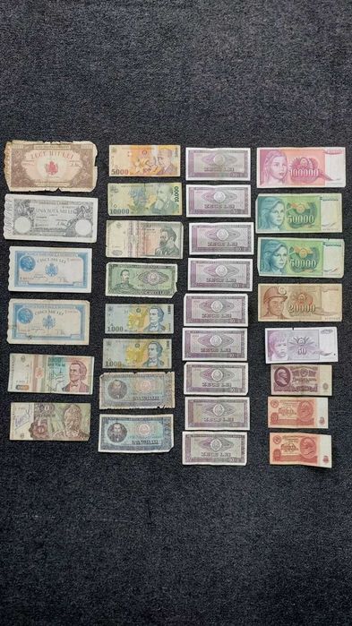 Lot bacnote vechi