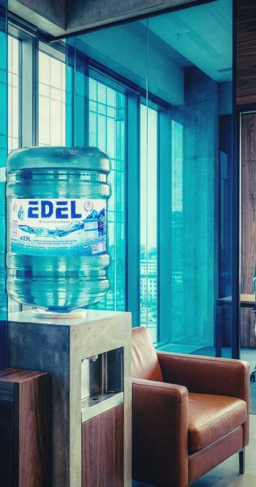 Артезианская питьевая вода "EDEL" 19 литров для кулера!!! Премиум!!!