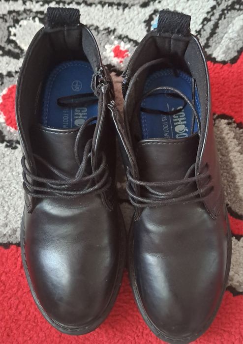 Ghete copii din piele sintetică