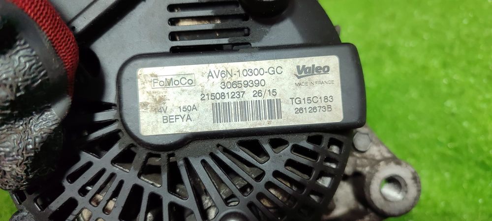 ALTERNATOR FORD ECOSPORT 1.5 TDCi 2016 / 2013–2017 / COD OEM AV6N-10300-GC / 14V / 150A / 30659390 (5A2)
