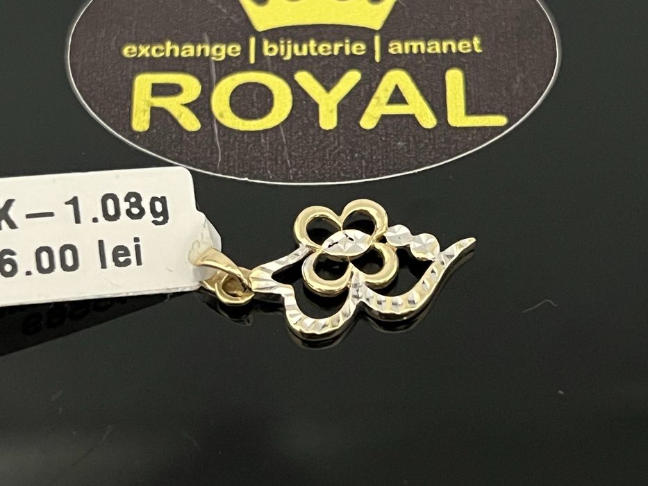 Bijuteria Royal CB : Pandant aur 14k 1,03 gr