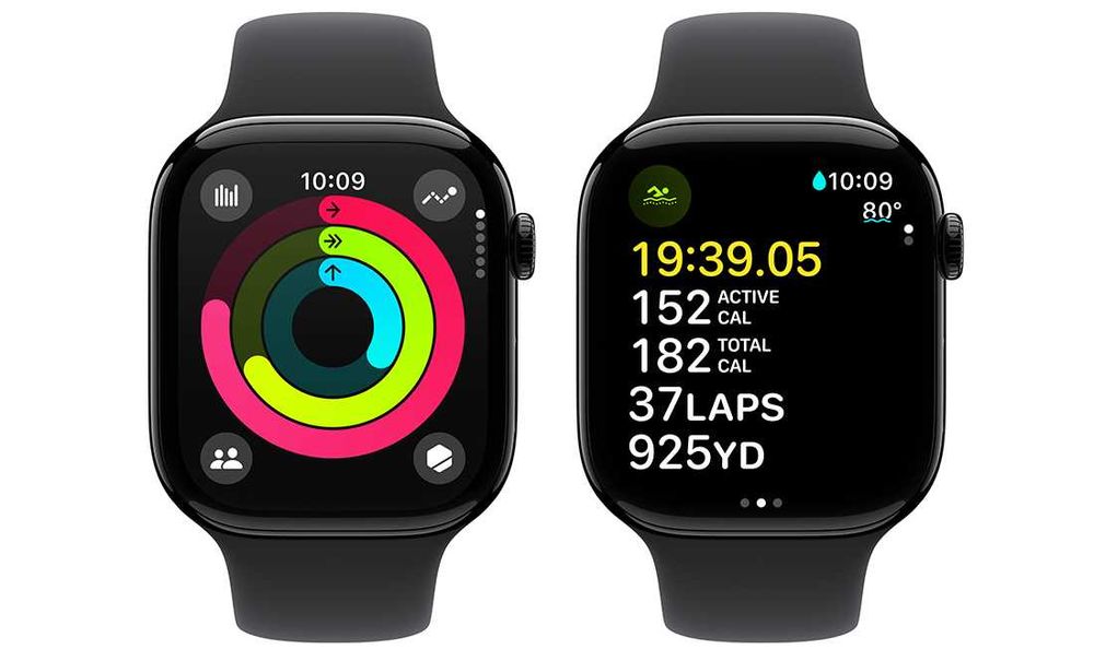 НОВ! Apple Watch 10 46mm Jet Black GPS + Cellular Гаранция!