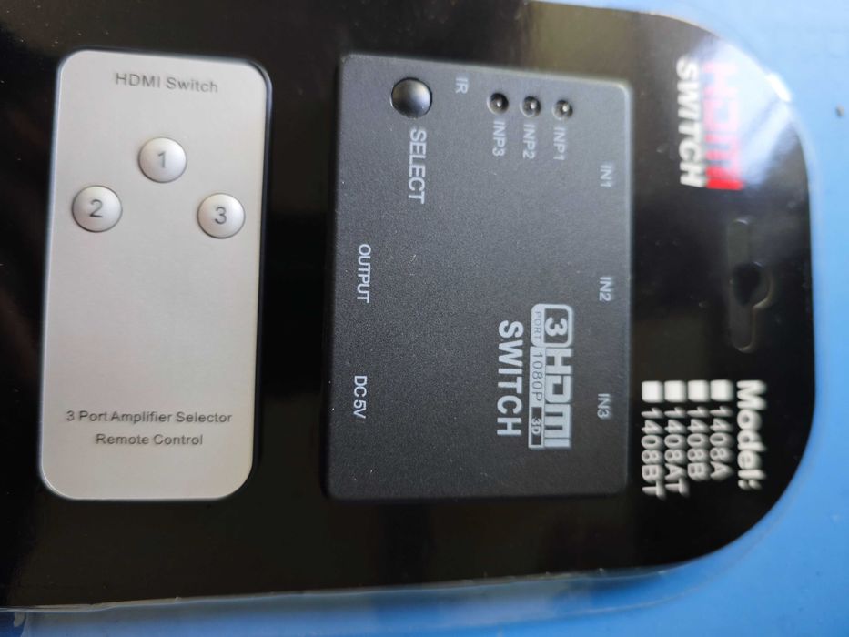 HDMI SWITCH 3 входа 1 выход