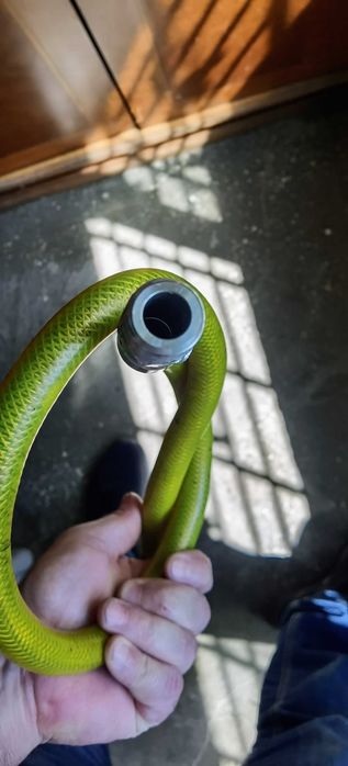 Furtun presiune coloană gaz natural pentru aragaz,  2 buc.teu pexal