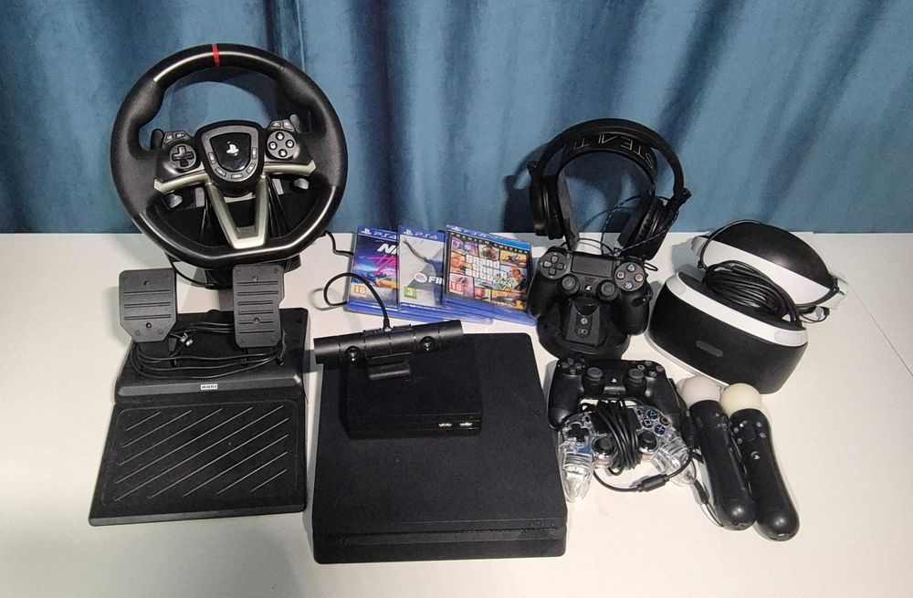 PS4 + VR + Volan